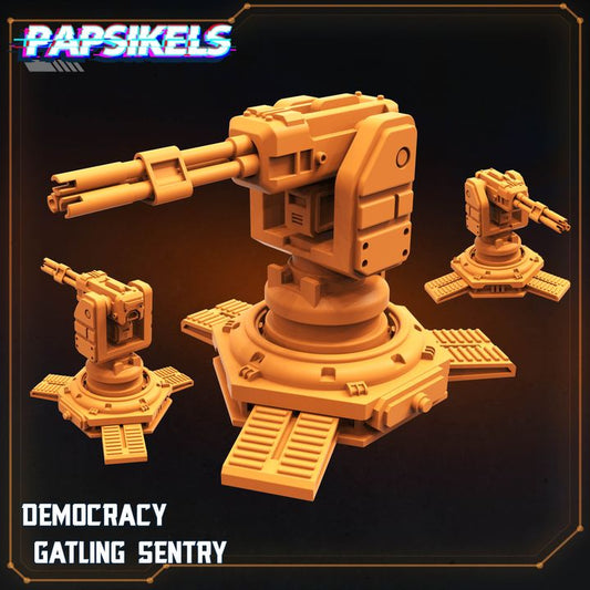 Democracy Sentry - Gatling
