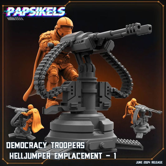 Democracy Troopers Helljumper Emplacement - 1