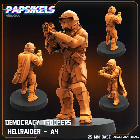 Democracy Trooper Hellraider - A4