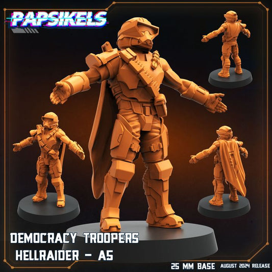 Democracy Trooper Hellraider - A5