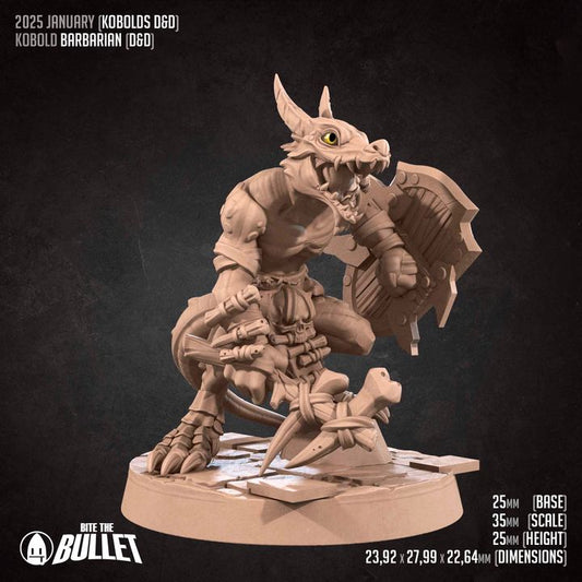 Kobold Barbarian (DnD)