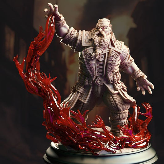 Dwarf Blood Mage - Korgrin Bloodstone
