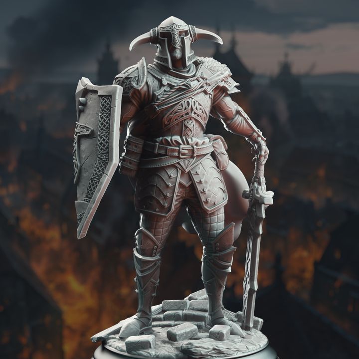 Nordic Paladin of Nature's Wrath - Lizarin
