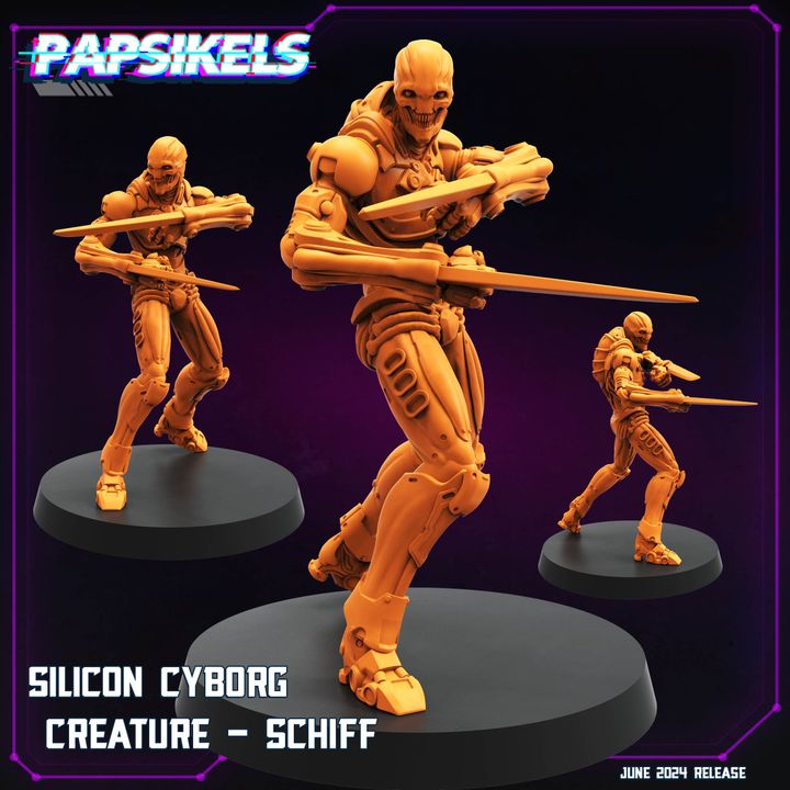 Silicon Cyborg Creature Schiff - 1