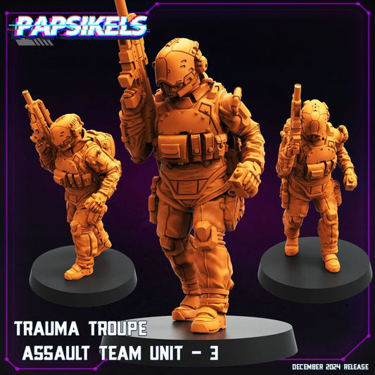 Trauma Troupe Assault Team Unit - 3