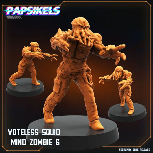 Voteless Squid Mind Zombie - 6