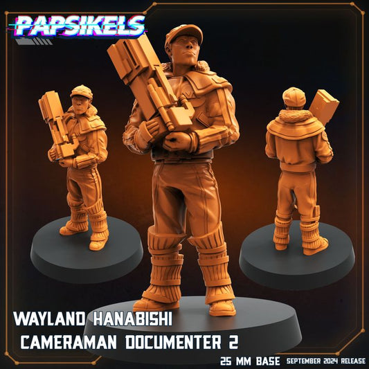 Wayland Hanabishi Cameraman Documenter - 2