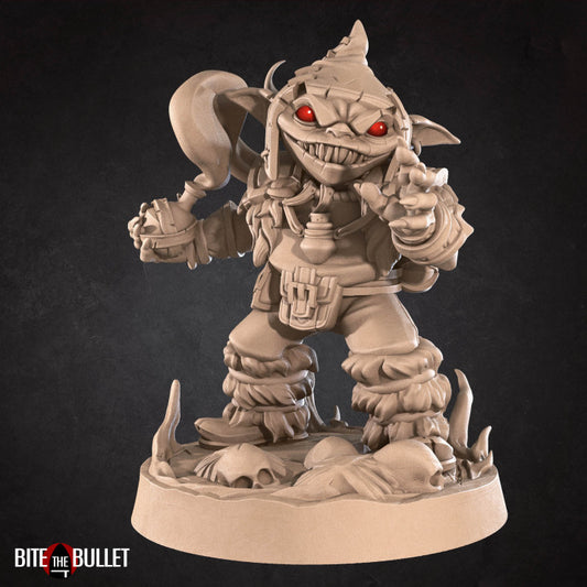 Goblin Alchemist (Medium) - Tabletop Figure for Dungeons & Dragons, DnD, Pathfinder RPGs, TTRPG