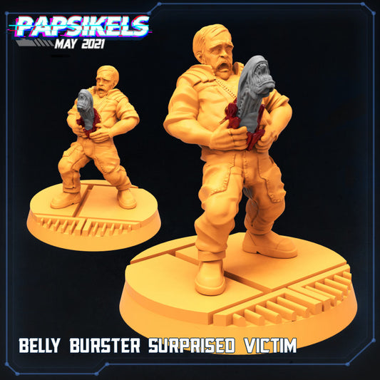 Belly Burster Surprised Victim