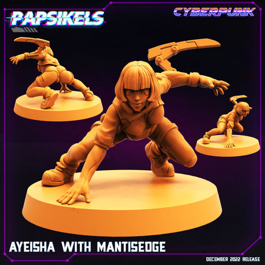 Ayeisha With Mantisedge