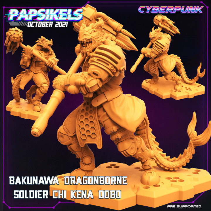 Bakunawa Space Dragonbore Soldier Chi Ken A Do Bo