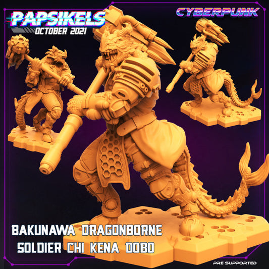 Bakunawa Space Dragonbore Soldier Chi Ken A Do Bo