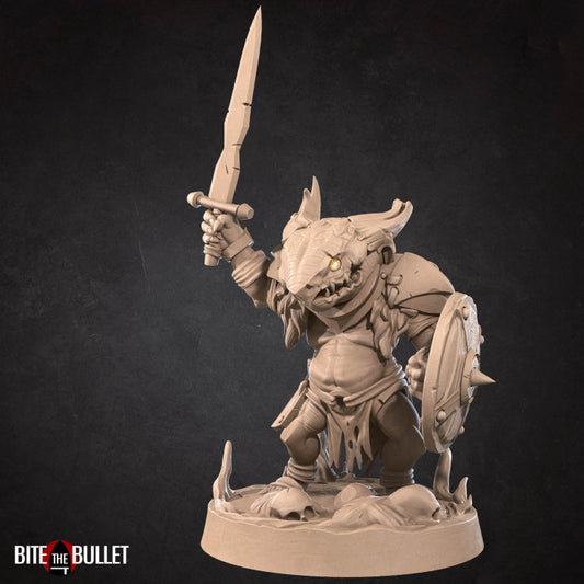 Kobold Barbarian (Medium) - Tabletop Figure for Dungeons & Dragons, DnD, Pathfinder RPGs, TTRPG