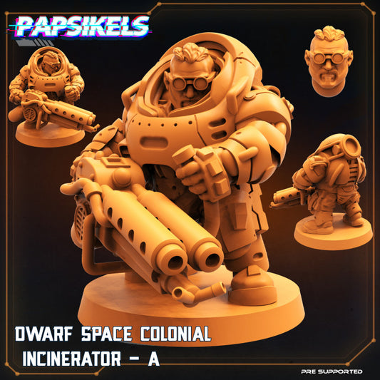 Dwarf Space Colonial Incinerator - A