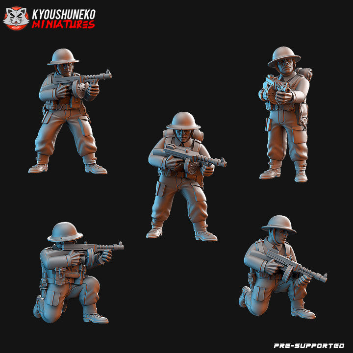 British Expeditionary Force SMG Infantry