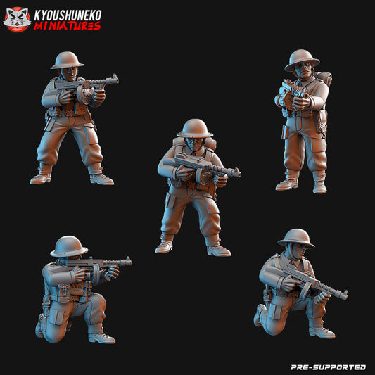 British Expeditionary Force SMG Infantry