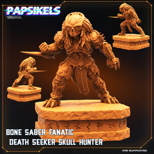Bone Saber Fanatic Death Seeker Skull Hunter