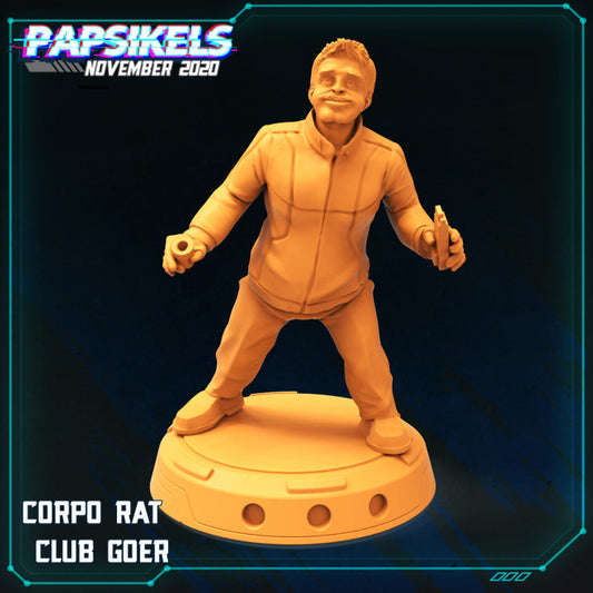 Corpo Rat Club Party Goer