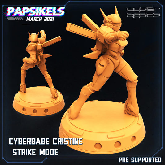 Cyberbabe Cristin Strike Mode