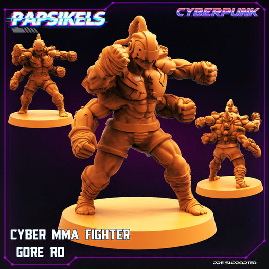 Cyber Mma Fighter Gore Ro