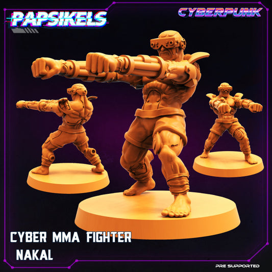 Cyber Mma Fighter Nakal