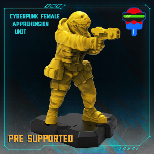 Cyberpunk Female Trauma Hand Gun
