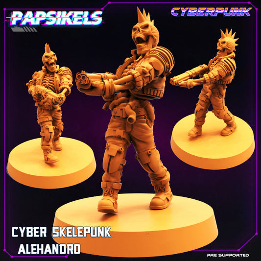 Cyber Skelepunk Alehandro