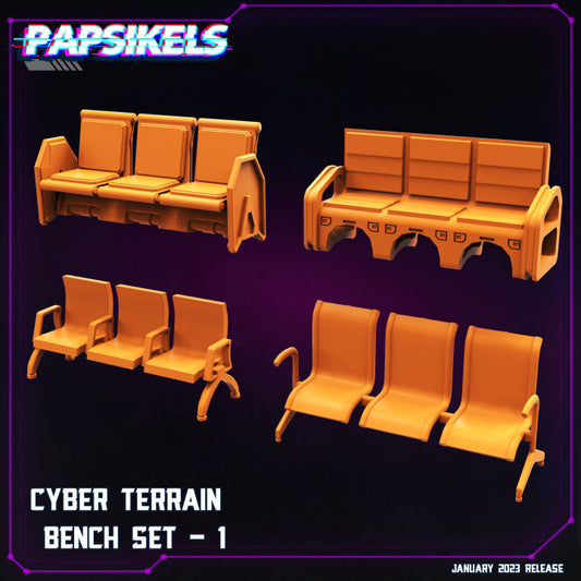 Cyber Terrain Bench Set 1