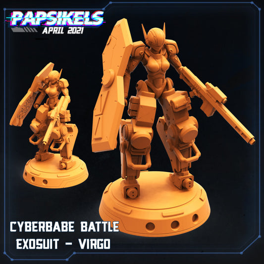 Cyberbabe Battle Exosuit - Virgo