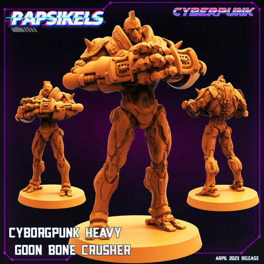 Cyborgpunk Heavy Goon Bone Crusher