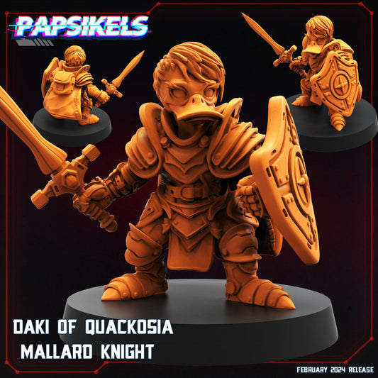 Daki Of Quackosia Mallard Knight