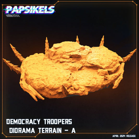 Democracy Troopers Diorama