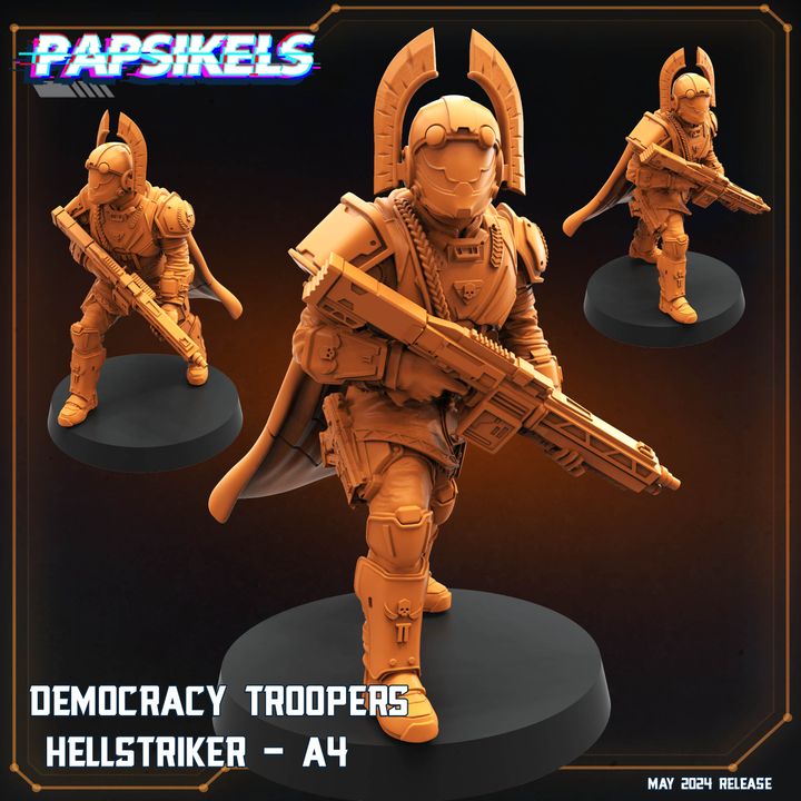 Democracy Troopers Hellstriker - A4