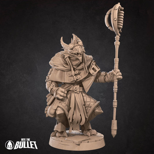 Dragonborn Artificer (Medium) - Tabletop Figure for Dungeons & Dragons, DnD, Pathfinder RPGs, TTRPG