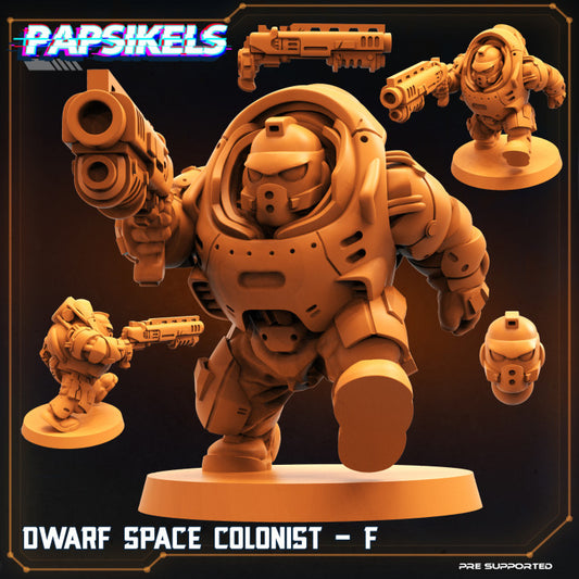 Dwarf Space Colonist - F