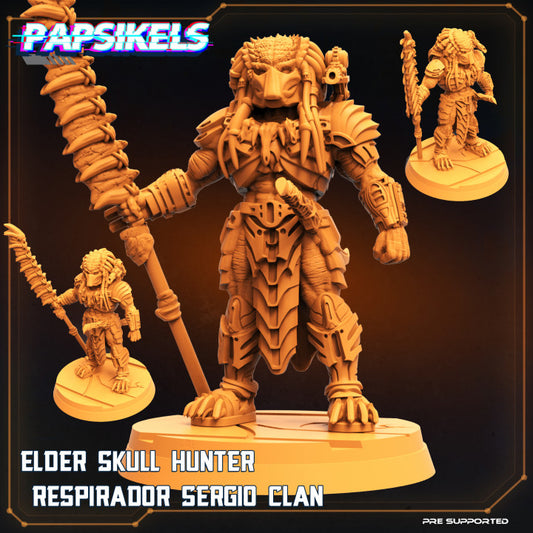 Elder Skull Hunter Respirador Sergio Clan