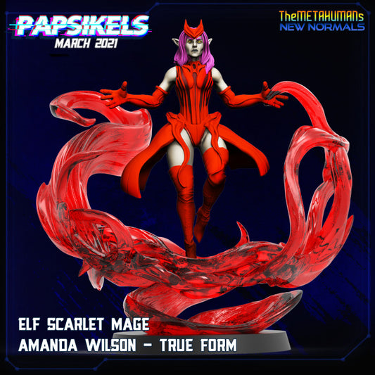 Elf Scarlet Mage Amanda Wilson True Form