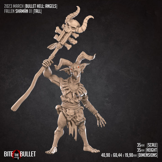 Fallen Shamans (Bundle) - Tabletop Figure for Dungeons & Dragons, DnD, Pathfinder RPGs, TTRPG