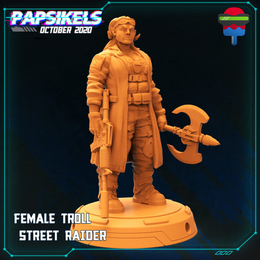 Female Troll Street Raider