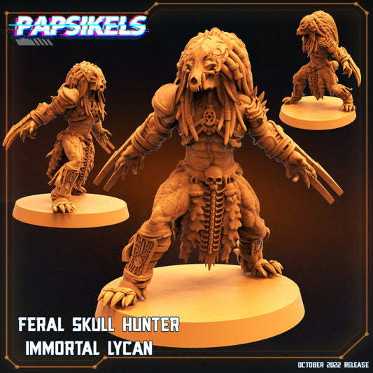 Feral Skull Hunter Immortal Lycan