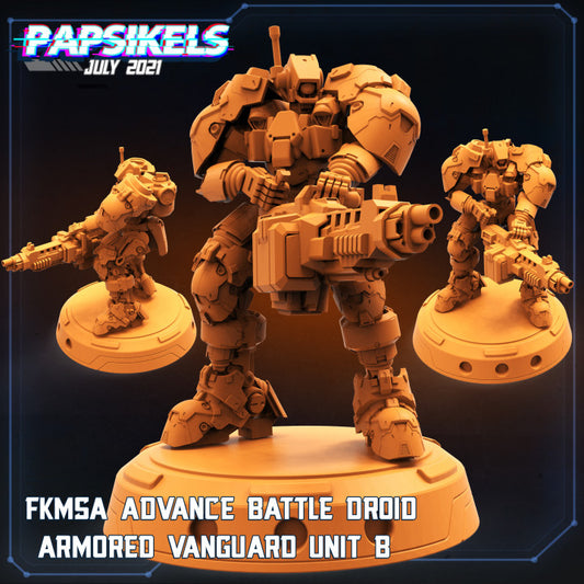 Fkmsa Advance Battle Droid Armored Vanguard Unit - B