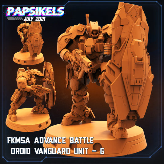 Fkmsa Advance Battle Droid Armored Vanguard Unit - G
