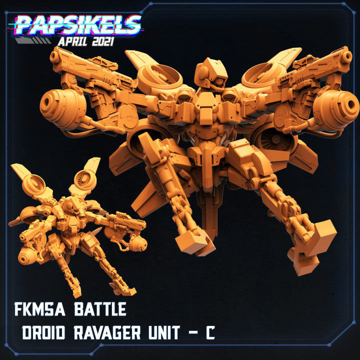 Fukimasa Battle Droid Ravager Unit - C