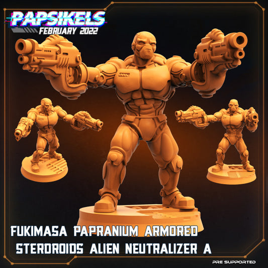 Fukimasa Papranium Armored Sterdroids Alien Neutralizer A