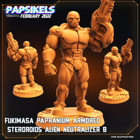 Fukimasa Papranium Armored Sterdroids Alien Neutralizer B