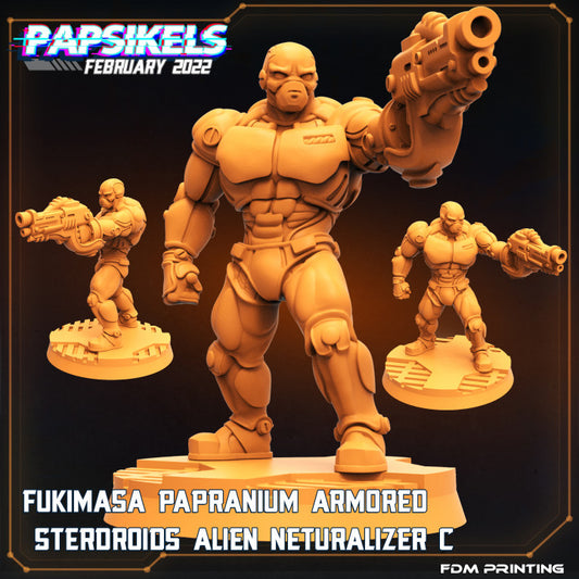 Fukimasa Papranium Armored Sterdroids Alien Neutralizer C