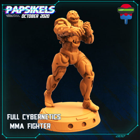 Full Cybernetic Mma Fighter