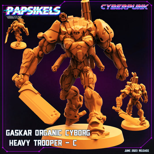 Gaskar Organic Cyborg Heavy Trooper C