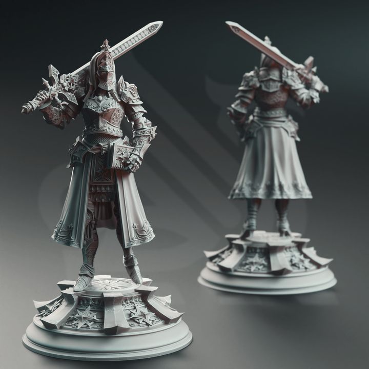 Inquisitor Knight - Johanna Saffron the Pious