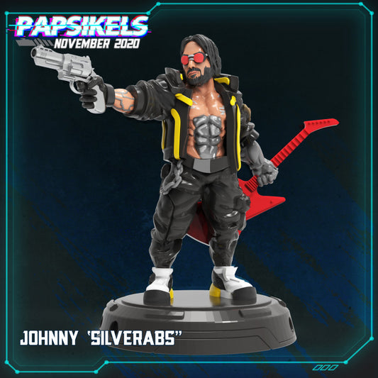 Street Punk Johnny Silver Abs